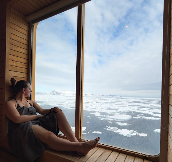 Quark Expeditions Sauna